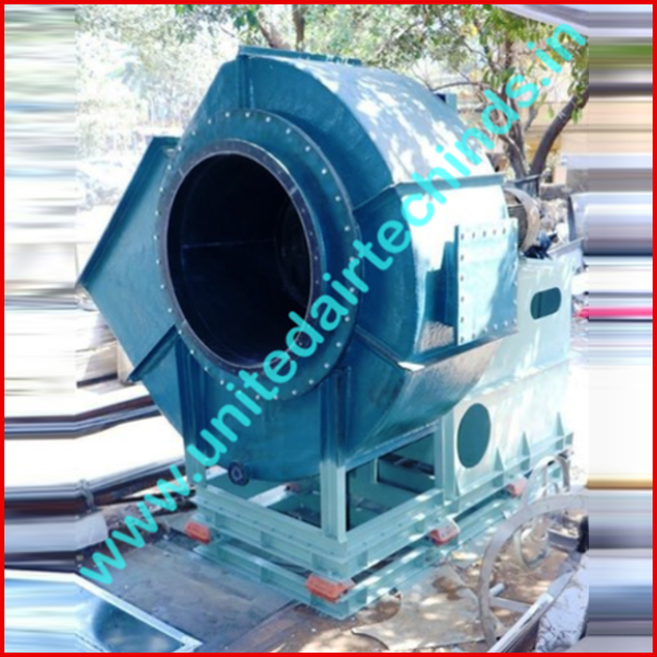 FRP CENTRIFUGAL BLOWER WITH RUBBER COATED IMPELLERS